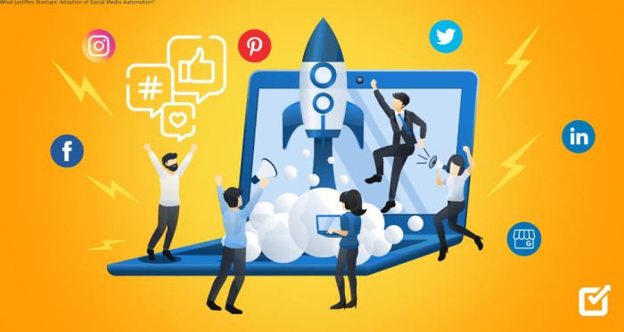 What Justifies Startups' Adoption of Social Media Automation?